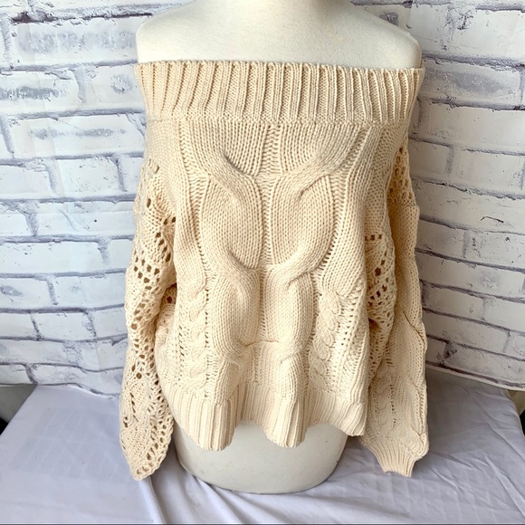 NWT Petal Roz Boat Neck Knit Sweater - Picture 2 of 5